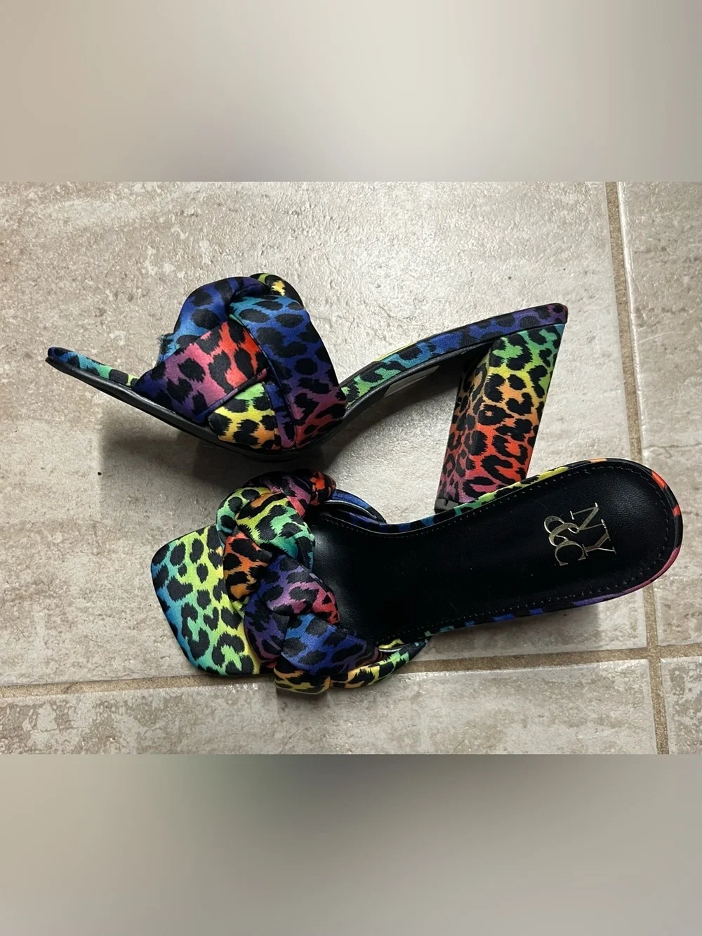 New York & Company Angeline Women's Dress Heeled Sandals-SZ 9-NWOT